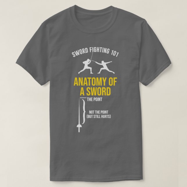Swordsmanship  T-Shirt (Design Front)