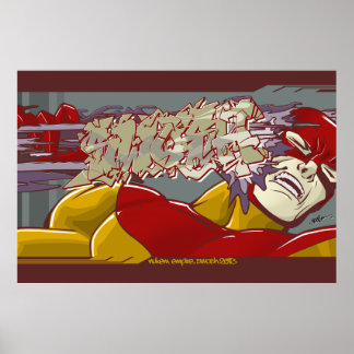 Swosh, Graffiti Comic Poster