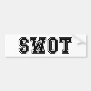 SWOT BUMPER STICKER