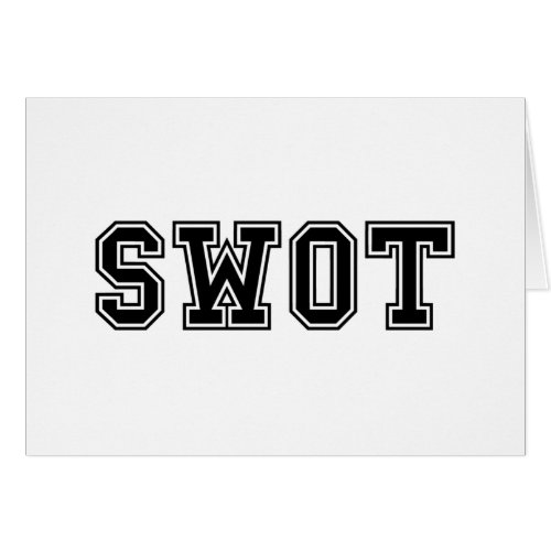 SWOT CARD
