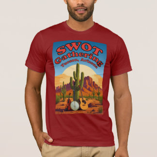 Swot Festival Official T Cranberry T-Shirt