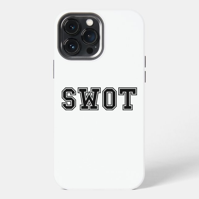 SWOT IPHONE CASE (Back)