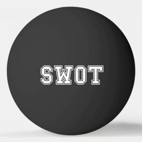 SWOT PING PONG BALL