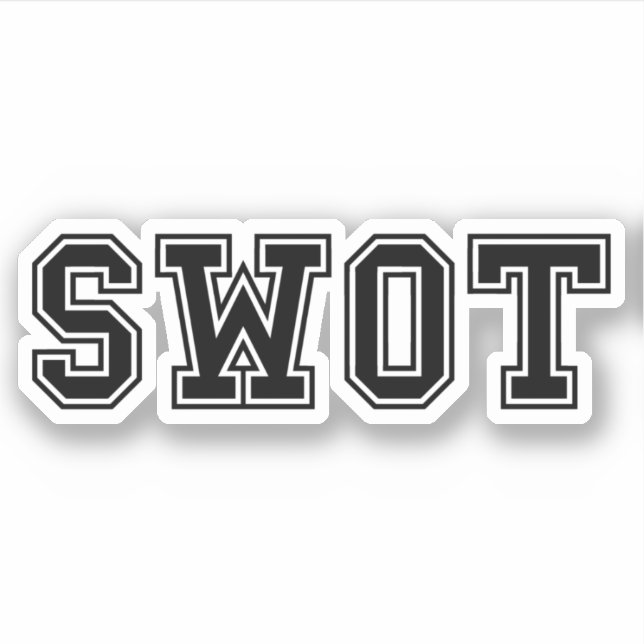 SWOT STICKER (Front)