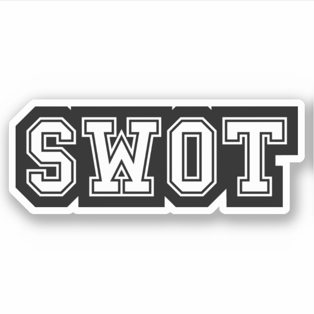 SWOT STICKER (Front)