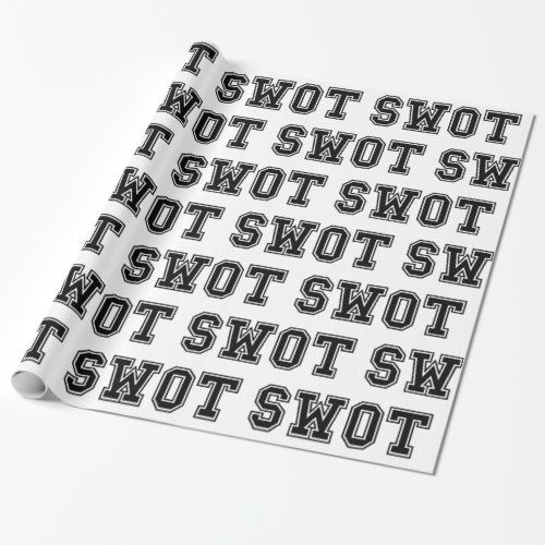SWOT WRAPPING PAPER
