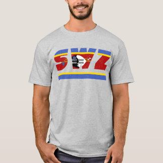 SWZ Swaziland Eswatini African ISO Code 3166 T-Shirt