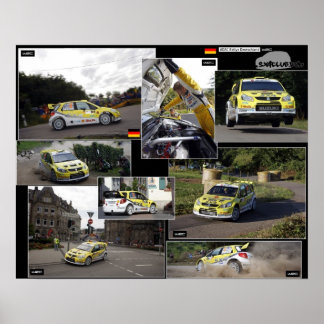 SX4 Rally Germany 2008 Poster