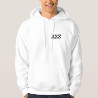 SXE Rules - Straight Edge Means I'm Better Than U Hoodie