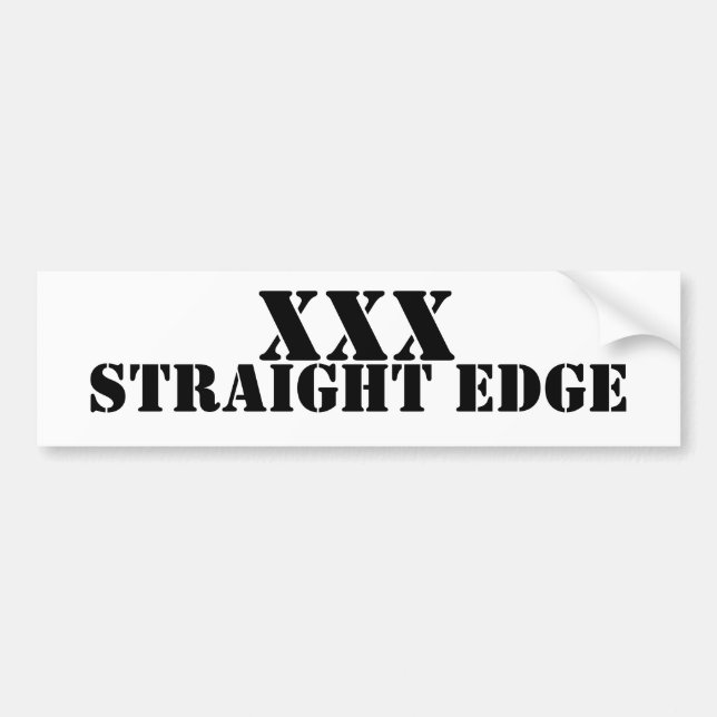 sXe sticker XXX (Front)