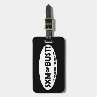 SXMorBUST LUGGAGE TAG - BLACK