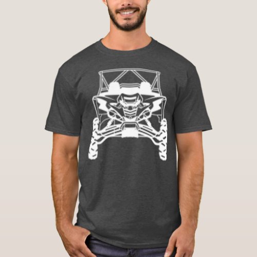 SxS UTV Playing in the Dirt 2 sided T_Shirt