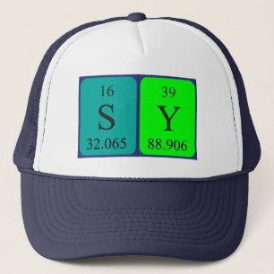 Sy periodic table name hat 2