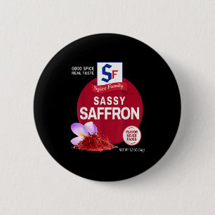 Sy Saffron Spice Group Family Matching Halloween O Button
