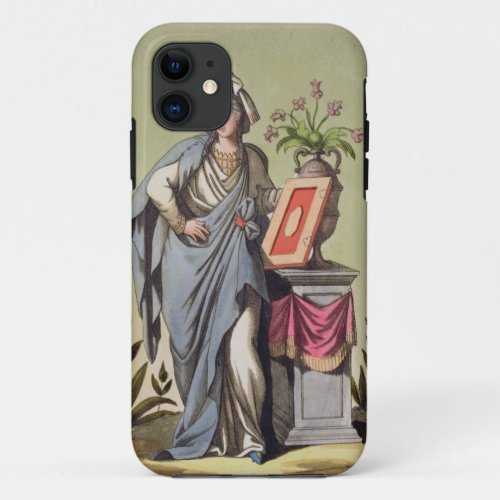 Sybil of Cumae No 16 from Antique Rome engrav iPhone 11 Case