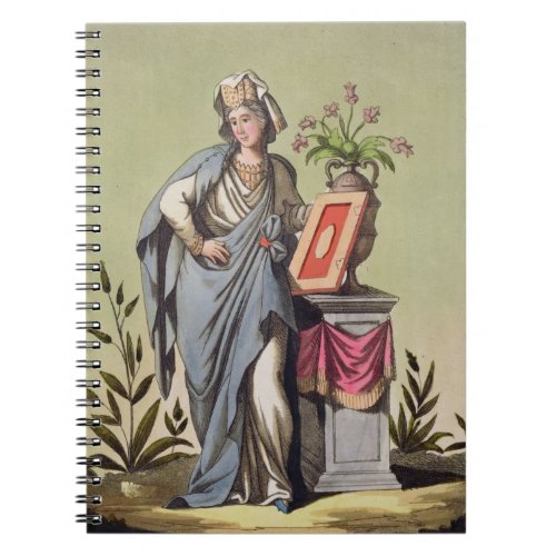 Sybil of Cumae No 16 from Antique Rome engrav Notebook