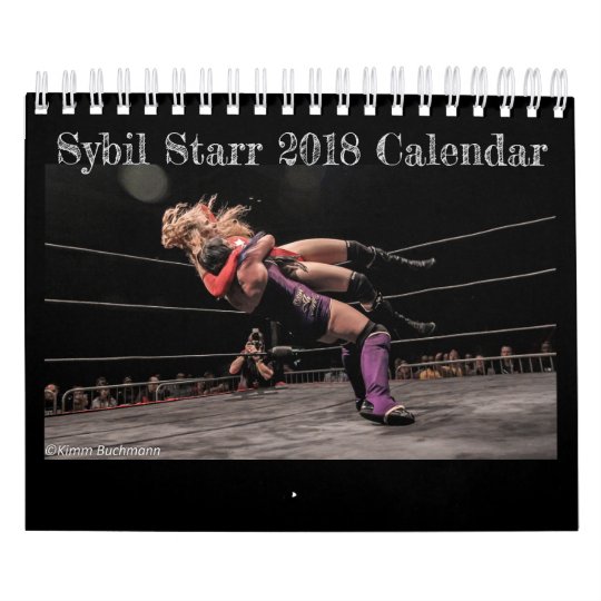 Sybil Starr 2018 Calendar | Zazzle.com