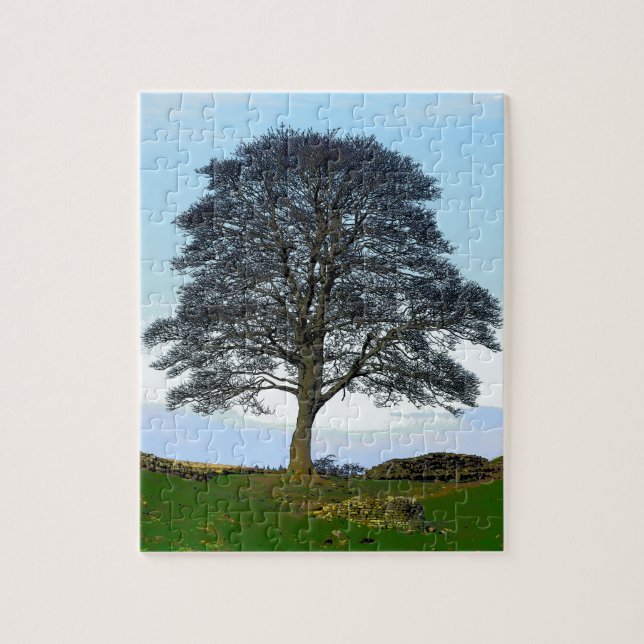 Sycamore Gap Puzzle/Jigsaw Jigsaw Puzzle (Vertical)
