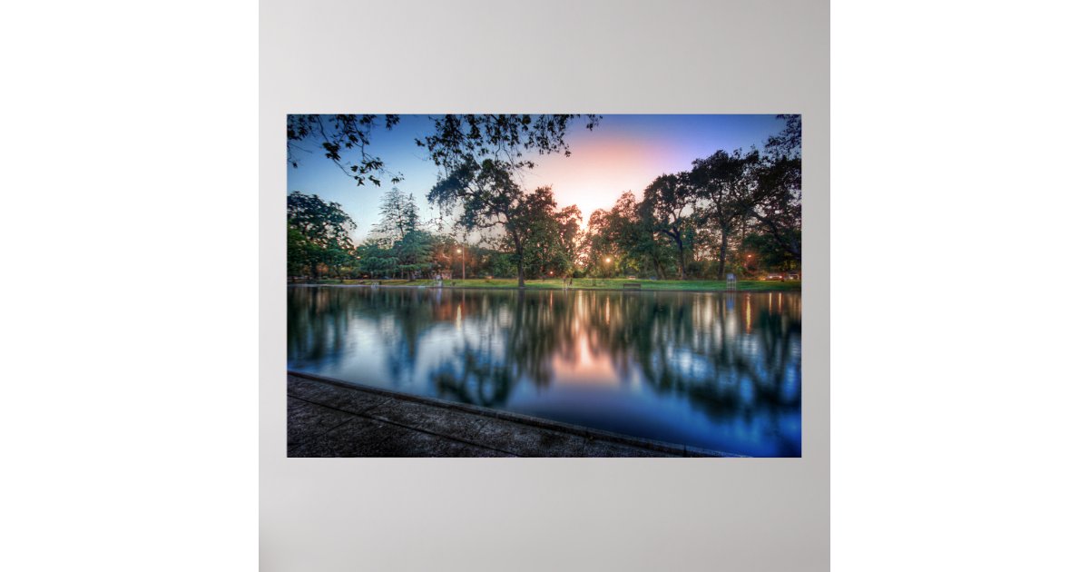 Sycamore Pool Poster | Zazzle