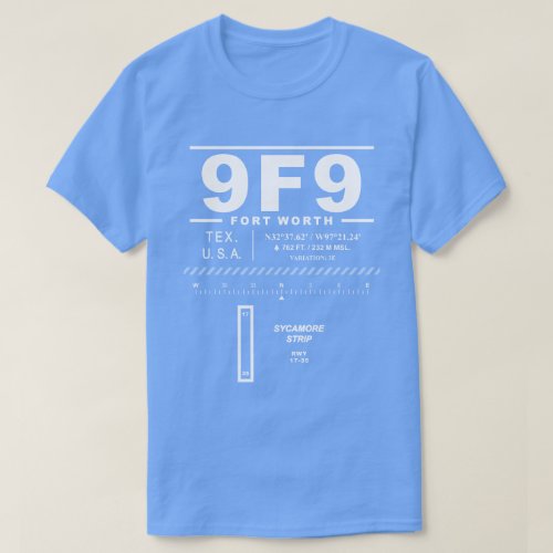 Sycamore Strip Airport 9F9 T_Shirt