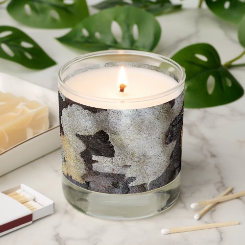 Sycamore Tree Bark Peeling and Shedding Scented Candle
