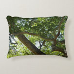 Sycamore Tree Green Nature Accent Pillow