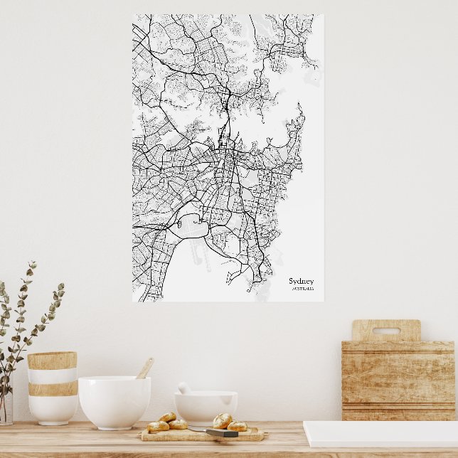 Sydeny Australia poster print (Kitchen)