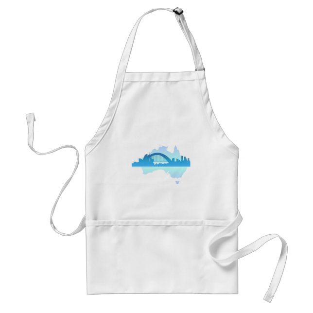 Sydney Australia Adult Apron (Front)