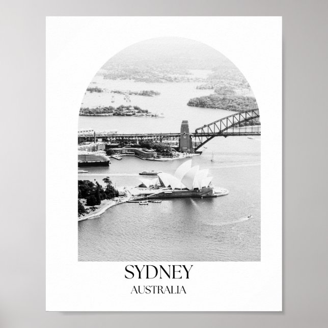 Sydney Australia Arch Photo Print (Front)
