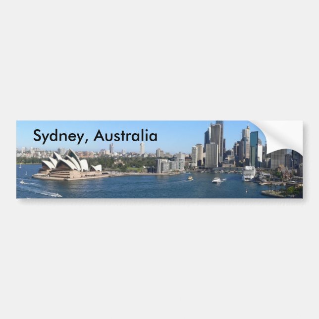 Sydney, Australia bumper sticker (Front)