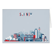 Sydney Australia City Skyline (Front Horizontal)