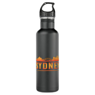 Sydney Australia City Skyline Cityscape Funny Gift Stainless Steel Water Bottle