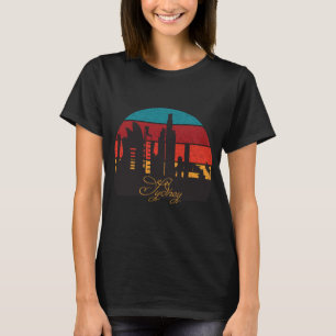 Sydney Australia Harbor Retro Travel T-Shirt