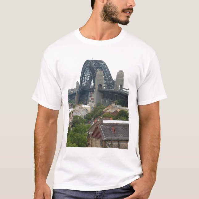 Sydney, Australia. Harbour Bridge. T-Shirt (Front)