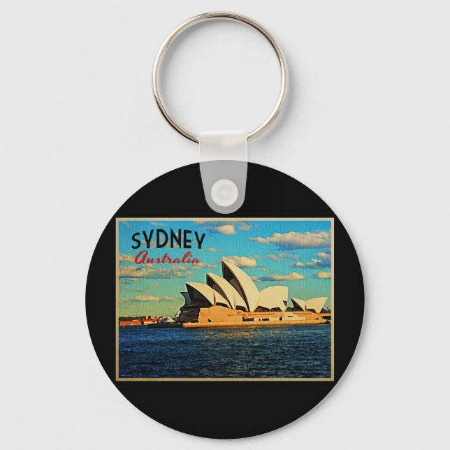 Sydney Australia Keychain (Front)