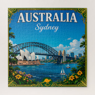 🌏 Sydney Australia Memory From Harbour 🌏 Jigsaw Puzzle