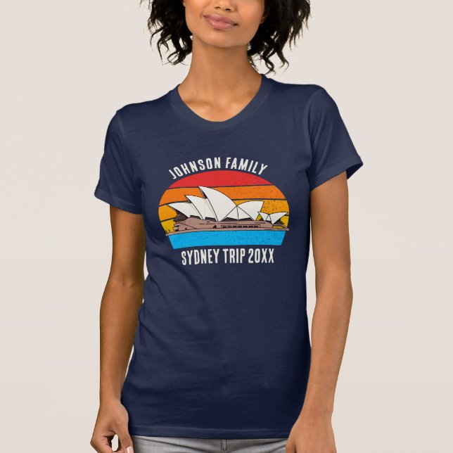 Sydney Australia Opera House Custom Trip Women's T-Shirt (Front)