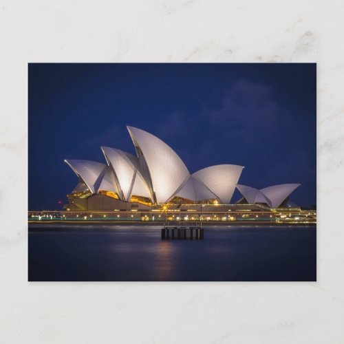 Sydney Australia Opera House Holiday Postcard