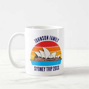 Sydney Australia Opera House Vacation Keepsake Coffee Mug