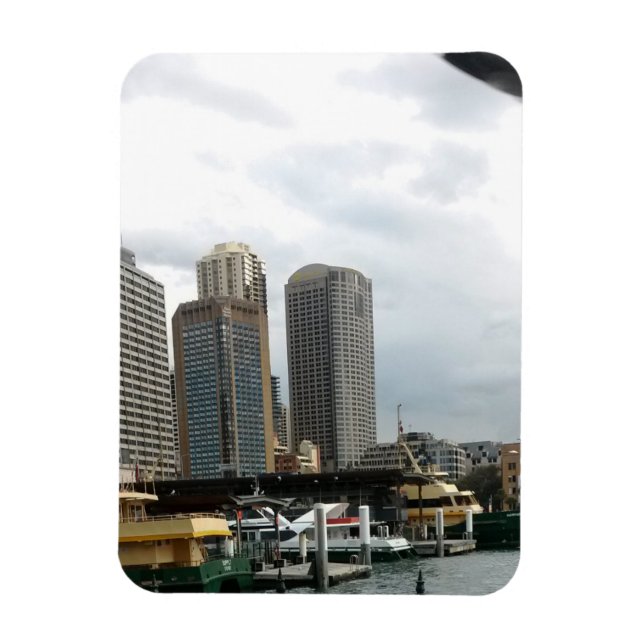 Sydney Australia Pier Magnet (Vertical)