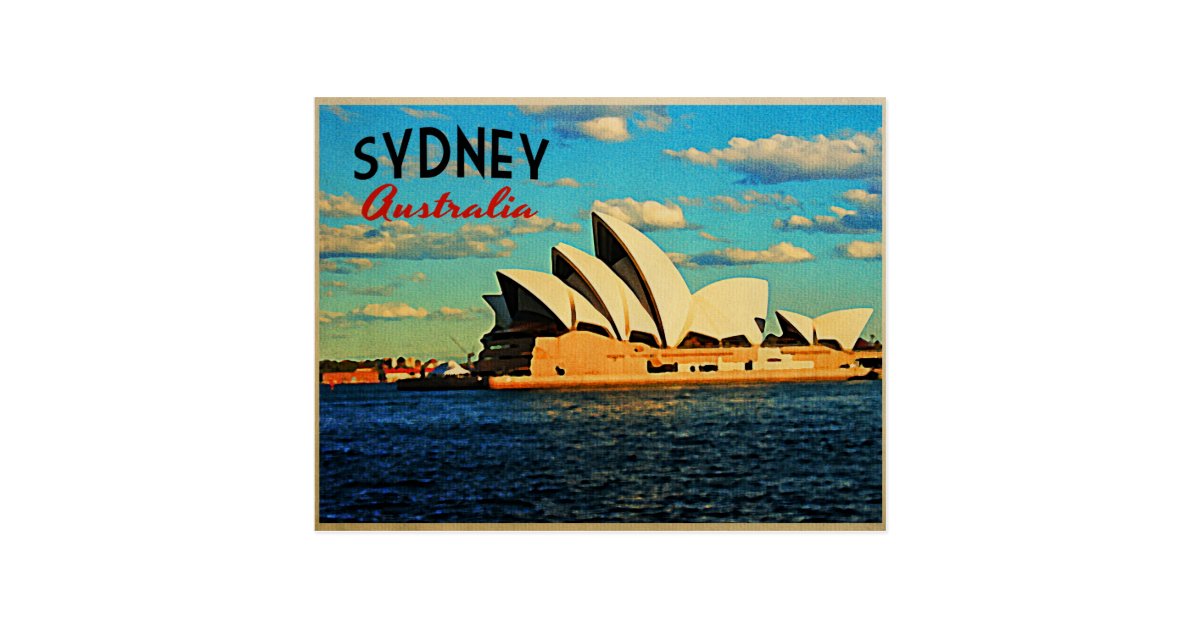 Sydney Australia Postcard Zazzle com