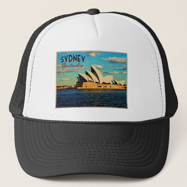 Sydney Australia Trucker Hat (Front)