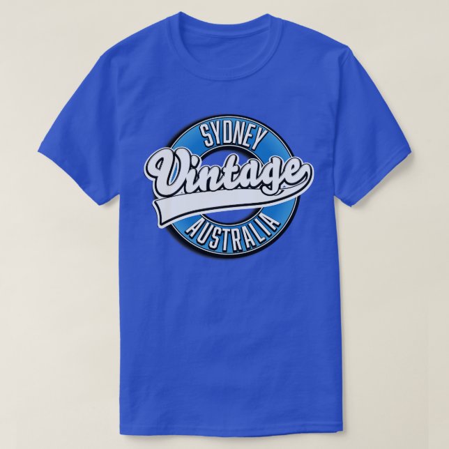 Sydney Australia Vintage style T-Shirt (Design Front)