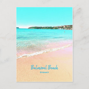 Sydney Balmoral Beach nature scenery Postcard