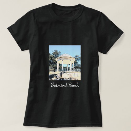 Sydney Balmoral Beach white Rotunda T_Shirt