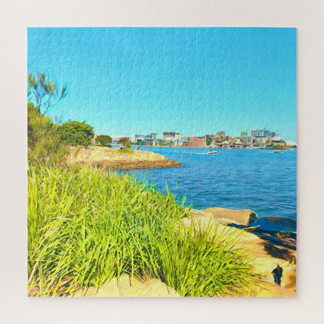 Sydney Barangaroo scenic travel Jigsaw Puzzle (Vertical)