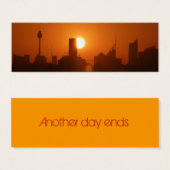 Sydney bookmark (Front & Back)