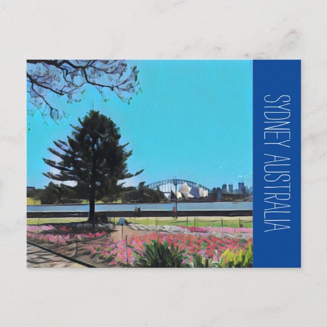 sydney botanic gardens postcard (Front)