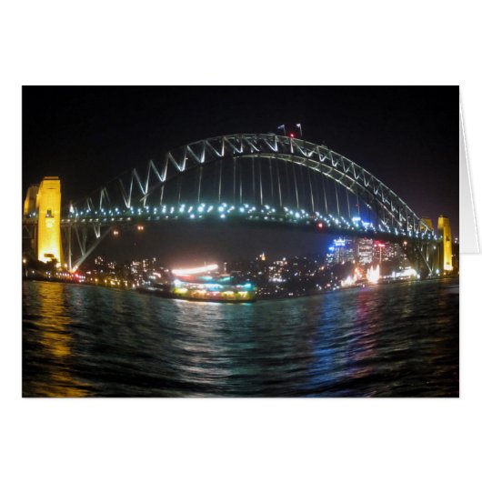 sydney bridge fisheye cards (Front Horizontal)