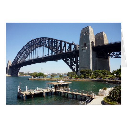 sydney bridge wharf cards (Front Horizontal)